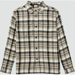 s.Oliver Kariertes Flanellhemd mit Brusttaschen im Regular Fit - 146/152
