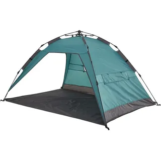 UQUIP Buzzy Strandzelt Reise XL Wind Sonnen Schutz UV50+ petrol