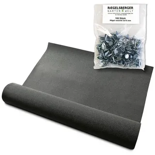 Gartenpirat Bitumen Dachpappe 3,3 m2 Schwarz