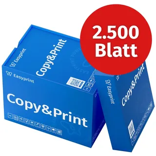 easyprint Kopierpapier A4 80 g/m2 5 x 500 Blatt