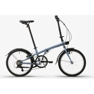 Faltrad Klapprad 20 Zoll Fold 120 grau