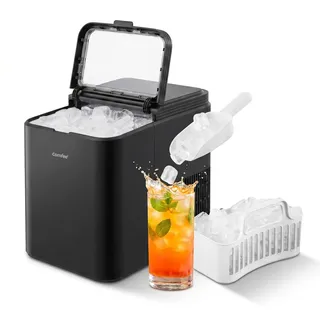 Comfee Eiswürfelmaschine, Ice maker, 12 kg/24 Std.,Selbstreinigungsfunktion