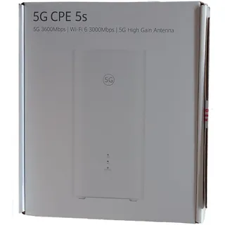 brovi 5G CPE 5s H153 5G Router Wi-Fi 6 AX3000 3600 Mbit/s 9-dBi-Antenne LAN/WAN-Anschluss