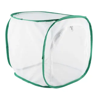 Restokki Großer tragbarer, belüfteter Zuchtkäfig, Polyester-Netzmaterial, grün, 40 x 40 x 60 cm (30 * 30 * 30cm)