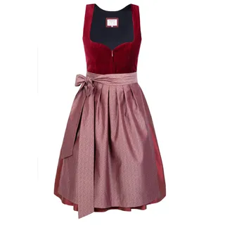 Edelnice Midi Dirndl Rot 48