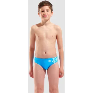 Badehose Slip Jungen arena Kikko V Print - Turquoise-white - 152