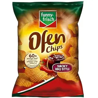 Funny-Frisch Ofen Chips Smoky BBQ Style 115g