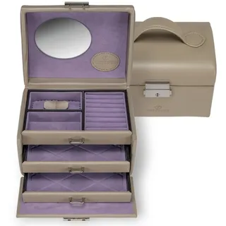 Windrose Schmuckschatulle Merino Moda Jewelry Box Beige