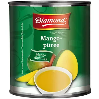 DIAMOND Mangopüree, feines Püree aus der Mango Alphonso, Obstkonserve in der Dose - 1 x 3,1 kg