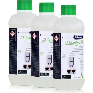 EcoDecalk DLSC 500 Entkalker für Kaffeevollautomaten 500ml (3er Pack)