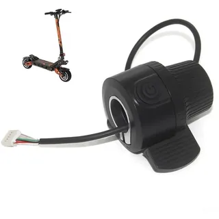 Honseadek Elektroroller Gashebel Daumenschalter Gashebelregler, für Kugoo, für Kukirin G2/G3/G4, E-Bike Drossel, Roller Finger Daumengashebel Ersatz Zubehör