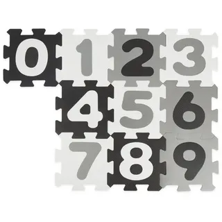 Bieco Puzzlematte, 26 Tlg. | XXL Puzzle für Kinder | Spielmatte Baby | Krabbeldecke | Turnmatte | Teppich | Buchstaben Lernen | Spielteppich für Jungen