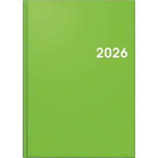 Brunnen Buchkalender 795 A5 1 Tag/Seite Balacron-Einband hellgrün