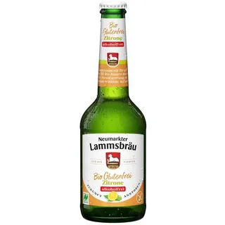 Bier - glutenfrei Zitrone alkoholfrei 0,33l inkl. 8 Cent Pfand