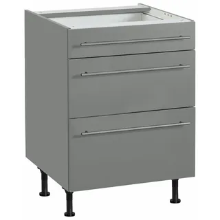 OPTIFIT Unterschrank Bern 60 x 0 x 0 cm Grau