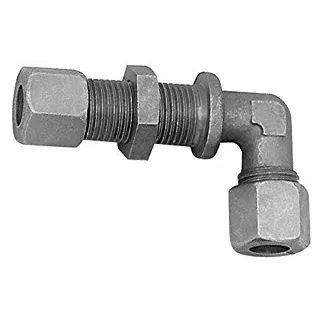 Riegler Winkel-Schottverschraubung, Rohr-Außen- Ø8 mm, Stahl verzinkt, V 181