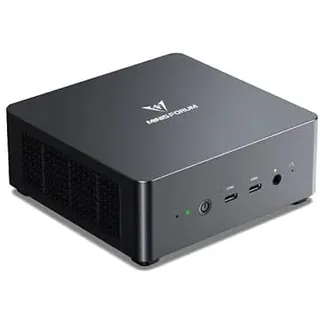 MINIS FORUM Venus UM790 Pro Mini-PC AMD Ryzen 9 7940HS, genau 5,2 GHz, 64 GB DDR5 1 bis SSD mit AMD Radeon 780M, 4X USB3.2, 2X USB4, 2X HDMI 2.1, 2X PCIe4.0, Wi-FI 6E /BT5.3, RJ45 2,5 G