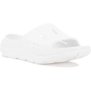 Hoka One One Ora Recovery Slide 3 Sandalen weiss