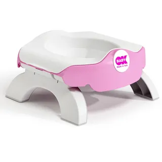 OK Baby N39056640X Roady - Töpfchen, Reisetöpfchen, Toilettensitz, rosa