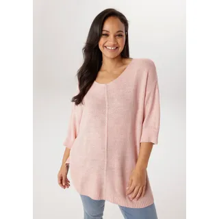 aniston plus Strickpullover Rosa 50