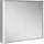 80 cm silber eloxiert