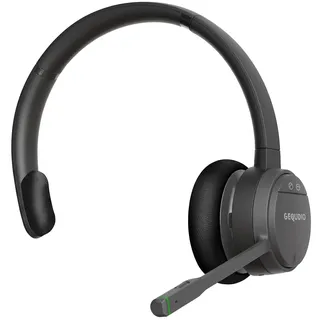 GEQUDIO DECT & Bluetooth Headset für FritzBox, GC-1, 1-Ohr ohne Ladeschale | 1-Ohr Mono · Kabellose Anrufsteuerung am FritzFon · DECT & Bluetooth · verlängerter Kopfbügel · PC & Smartphone