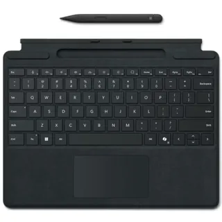 Microsoft Surface Pro Tastatur mit Slim Pen für Microsoft Surface Pro Schwarz