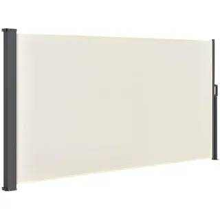 Juskys Seitenmarkise Dubai 160 x 300 cm Beige