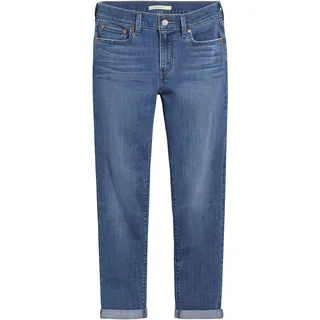 Levi's Mid Rise Boyfriend Jeans, Lapis Gem, Mittel, 25W 27L