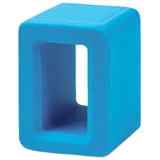 Msagkah Schnalle Halter für Auto Sicherheitsgurt, Silikon Auto Sicherheitsgurt Schnalle Booster für einfachen Zugang zu Sicherheitsgurt (Blau)