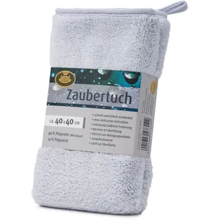 Gözze Zaubertuch, Sehr saugstarkes Mikrofasertuch, 600 g/m2, Reinigungstuch für Bad, Küche und Auto, 40 x 40 cm