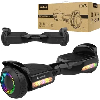 Rebel 6,5" LED Hoverboard, elektrisches Skateboard für Kinder und Erwachsene