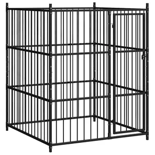 vidaXL Outdoor-Hundezwinger 150 x 150 x 185 cm