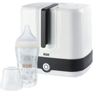 NUK Sterilisator Vapo Express incl. Perfect Match Flasche gratis, weiss