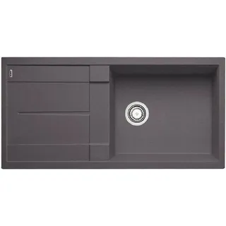 Silgranit Felsgrau 1000 x 500 mm Siebkorbventil