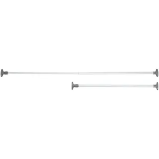 Wenko Klemmstange Herkules 80-145 cm Grau
