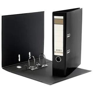 Livepac-Office Aktenordner / DIN A4 / 75mm breit / Farbe: schwarz