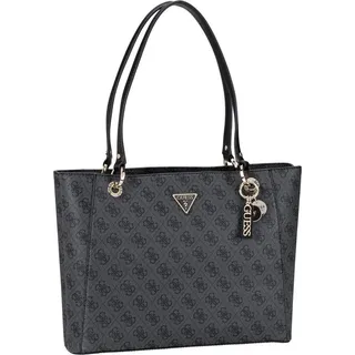 GUESS Schultertasche Noelle II Tote Coal Logo