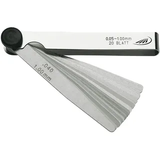 Helios-Preisser Fühlerlehre 606127 0,05-1,00 mm