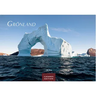 Casares Fine Art Edition Grönland Kalender 2027 – Wandkalender Fotokalender Nordeuropa 24x35cm - . mit beeindruckenden Naturaufnahmen, Perfekt für Natur- und Reisebegeisterte