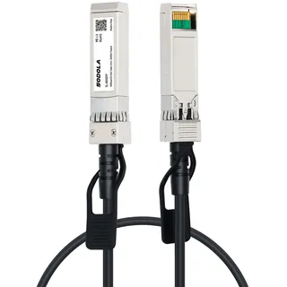 SODOLA SFP+ DAC Twinax Kabel 0.5m(1.6ft), 10G SFP+ to SFP+ Direct Attach Copper(DAC) Passive Cable für Cisco SFP-H10GB-CU0.25M, Ubiquiti UniFi, TP-Link, Netgear, D-Link, Zyxel, Mikrotik and More