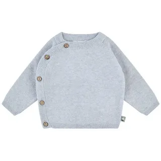 Sterntaler GOTS Stickjacke in hellgrau mel. | Gr.: 74