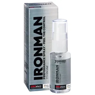 JOYDIVISION EROpharm – IRONMAN PERFORMANCE SPRAY, 30 ml, langanhaltendes Vergnügen, Penis-spray