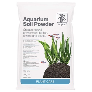 Tropica Aquarium Soil Powder 9L kompletter Bodengrund 1-2 mm Pflanzendünger Pflanzen Feine Körnung