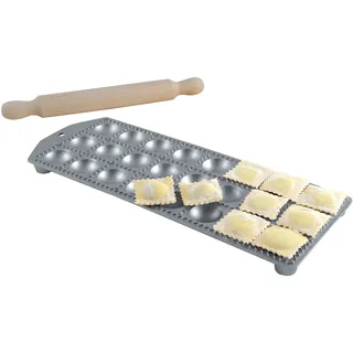 EPPICOTISPAI Ausstecher für 24 Ravioli, Aluminium