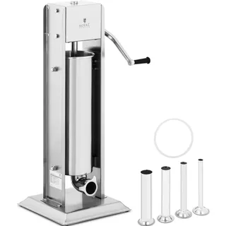 Royal Catering Wurstfüller vertikal Wurstfüllmaschine Wurstspritze Wurstpresse Edelstahl 7 L