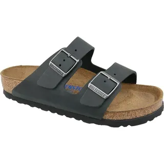 Birkenstock Arizona Weichbettung Naturleder geölt schwarz 41