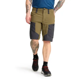 RevolutionRace RVRC GP Shorts für Herren, strapazierfähige und belüftete Wandershorts für alle Outdoor-Aktivitäten, Dark Olive, XL - XL