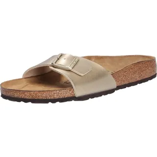 Birkenstock Madrid Birko-Flor schmal gold 36