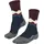 Crest Herren Socken 46-48 Blau